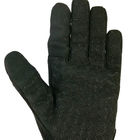 Hysafety Black Needle Resistant Gloves ASTM F2878-10 Leather Search Gloves