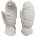 Size S-2XL Leather Snowboard Mittens , Mens Ski Mittens Cold Resistant