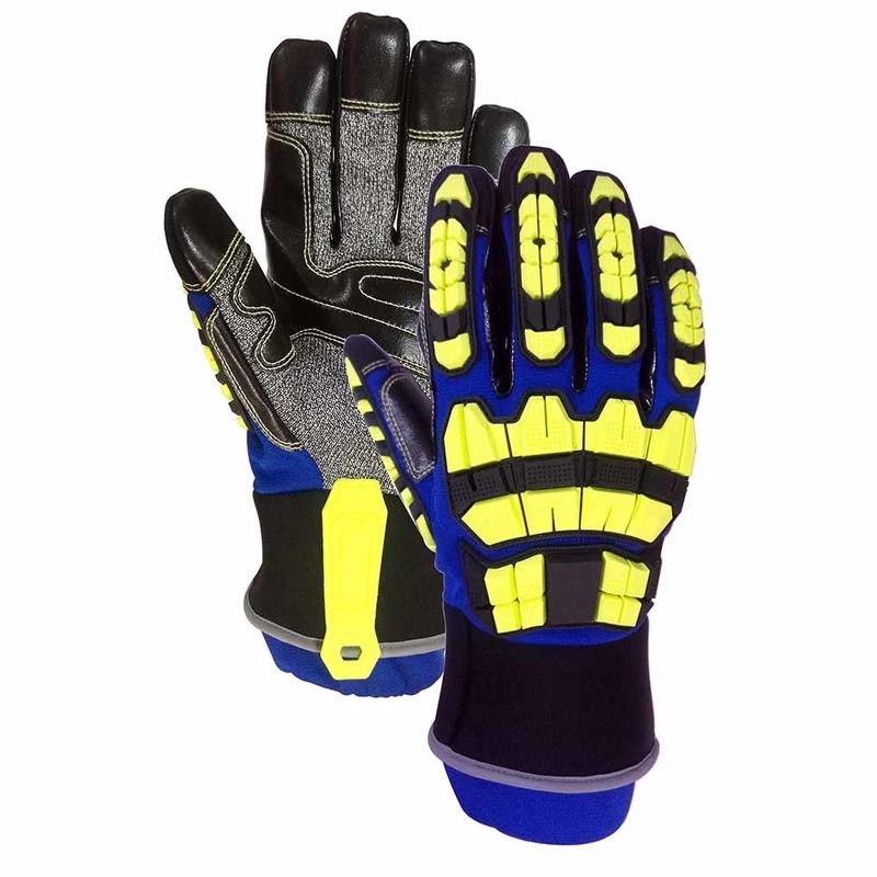 Hysafety Heavy Duty Rescue Extrication Gloves ANSI CUT LEVEL A8